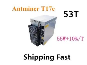 

BITAMAIN BTC BCH Miner AntMiner T17e 53TH/S With PSU Better Than S9 S9j S15 T17 S17 Pro WhatsMiner M3X M21S M20S Ebit E9i+ E10