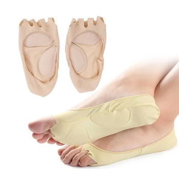 

1 Pair Women Memory Anti-slip Sweat Invisible Socks Five Fingers Anti-scratch Foot Open Toe Health Foot Care Tools