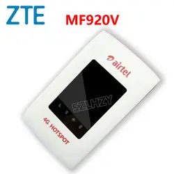 Разблокированный беспроводной маршрутизатор zte MF920V MF90 4G 150mbs Mifi мобильный телефон точка доступа Карманный 4G модем 2000 мАч батарея USSD с слотом