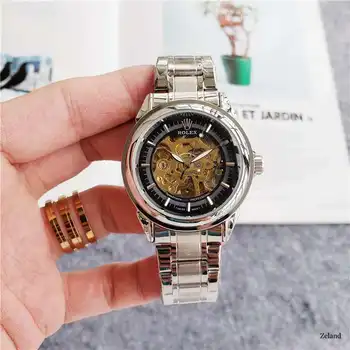 

Rolex- Datelog Series Ladies Men's Automatic Mechanical Watch Stainless Steel Waterproof Casual Watch Gift 011Orders