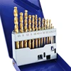 M42 8% High Cobalt Industrial Grade Titanium Coated Twist HSS Drill Bit Set 13Pcs 1.5-6.5mm For 304 Stainless Steel Drilling ► Photo 1/6