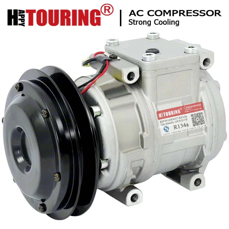 10pa15c Ac Compressor For Denso Komatsu Kubota 4472001741 Farm & Off