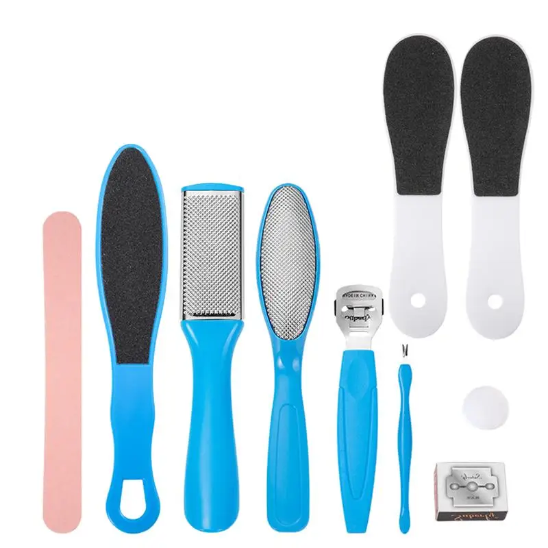 

1 Set of Dead Skin Remover Foot Scrubber Callus Remover for Travel Home Foot
