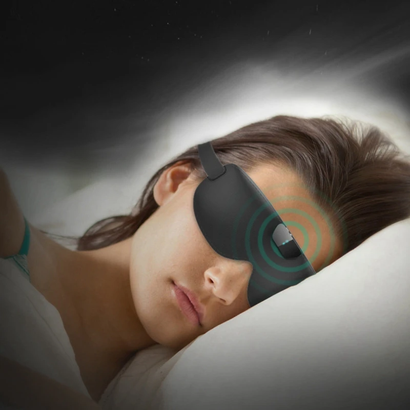 

NEW-SNORE CIRCLE Anti Snore Eye Mask Sleeping Anti Snoring Aid Comfortable Snoring Solution for IOS 7.0+ and Android 4.3+ Blueto