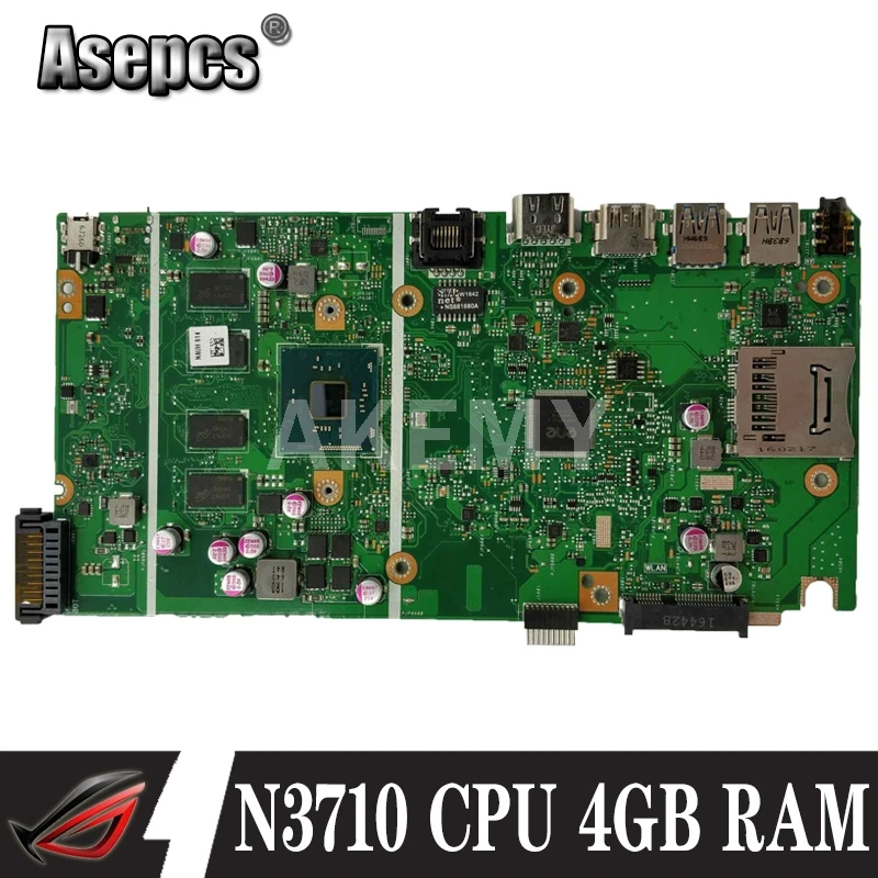 X541SA for ASUS X541S X541 laptop motherboard mainboard test OK N3710 4 cores cpu 4GB RAM | Компьютеры и офис