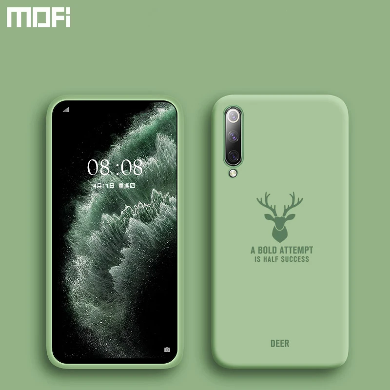 MOFi для xiaomi mi 9 lite чехол силиконовый mi 9 se чехол противоударный мягкий tpu capas модный мультяшный задний Чехол чехол s