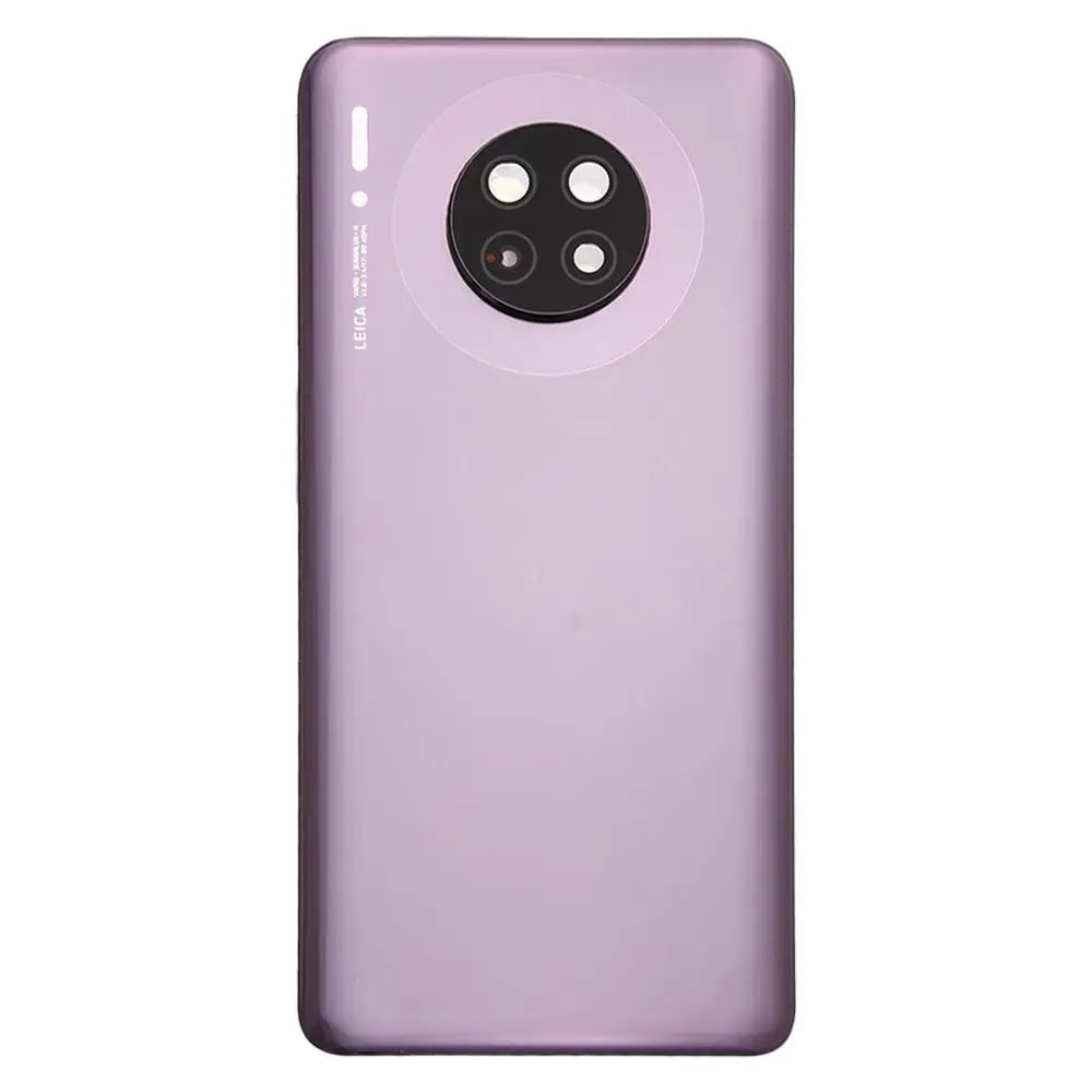 Фиолетовый Задняя крышка батареи с объективом камеры для huawei mate 30 - Цвет: Фиолетовый