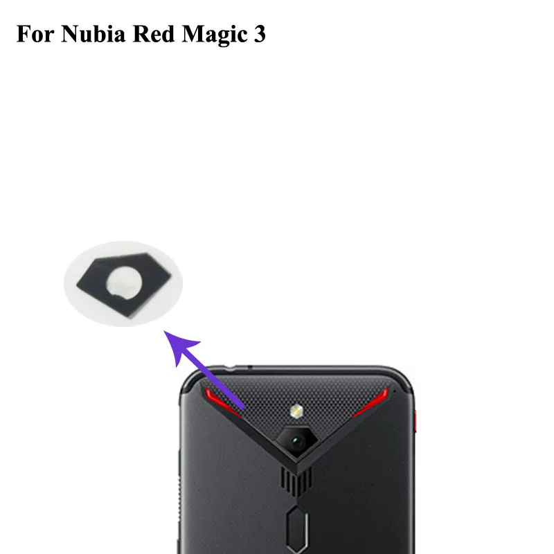 2 шт. Высокое качество для Nubia Red Magic 3 NX629J задняя камера стекло объектив тест