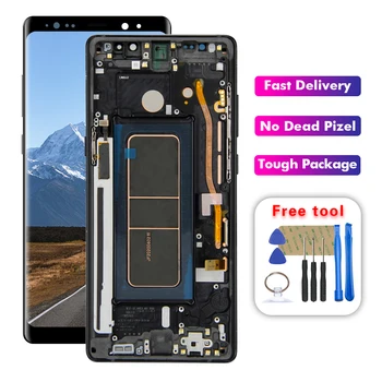 

6.3" Super AMOLED For Samsung Note8 Note 8 N950F N950D N950DS N950U LCD Display Touch Screen Digitizer Assembly
