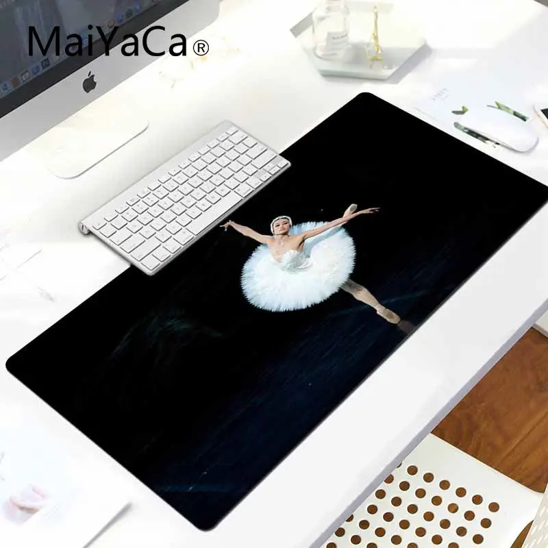 MaiYaCa ваш собственный коврики балетки DIY дизайн игровой с узором коврик для мыши ноутбука игровой Lockedge мыши коврик - Цвет: LockEdge 30x80cm
