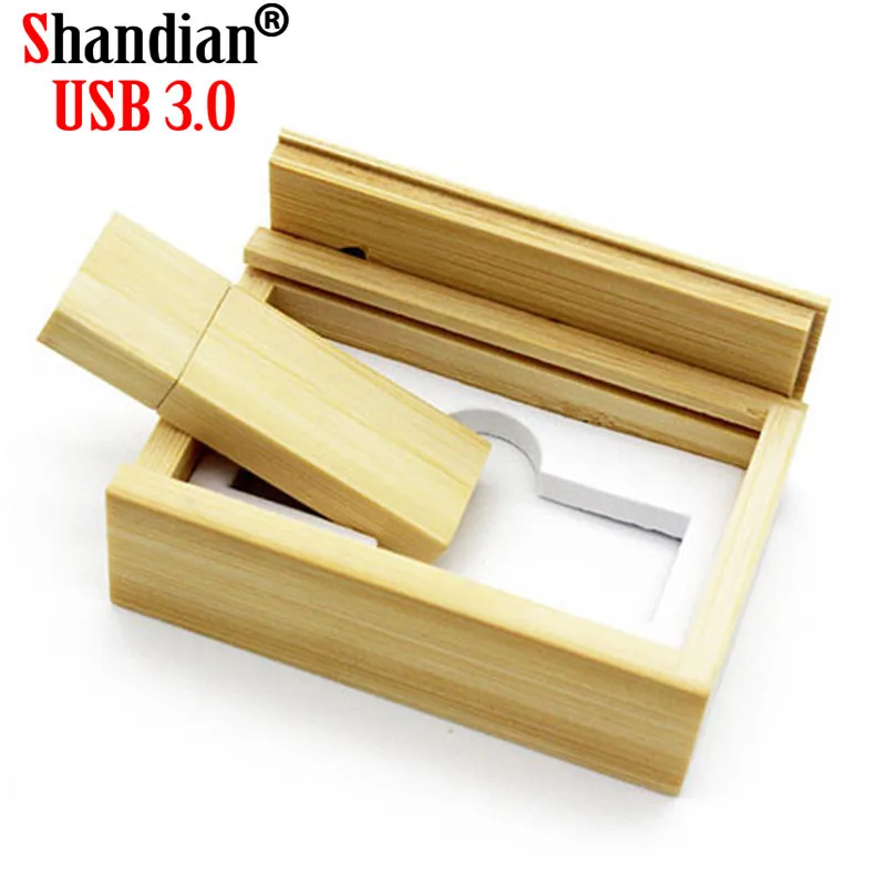 SHANDIAN бесплатно логотип USB 3 0 высокоскоростной деревянный флеш накопитель usb 4 ГБ 8