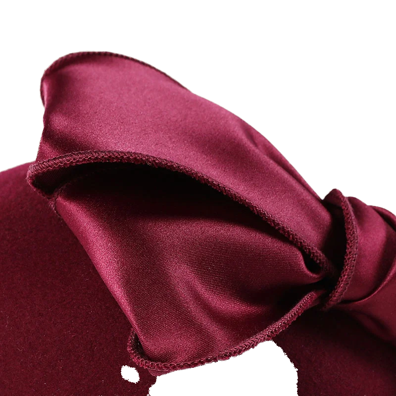 Женская фетровая шляпка Таблетка с бантом|Женские фетровые шляпы| |