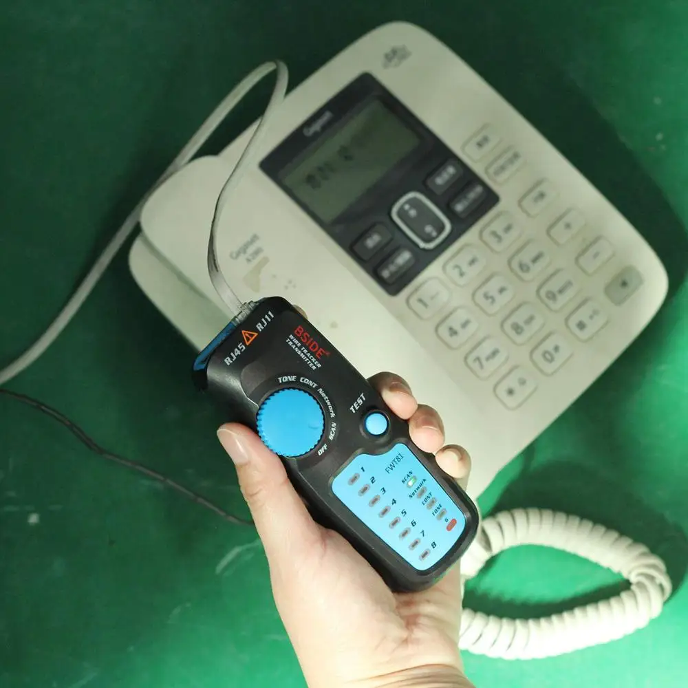 BSIDE FWT81 кабельный трекер RJ45 RJ11 телефонный провод сеть LAN ТВ электролиния Finder