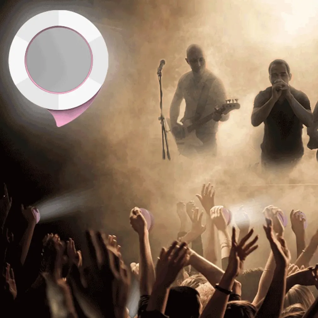 ICOCO Self-timer fill light LED beauty light night shot flash makeup mirror fill light outdoor light party strobe light Sale