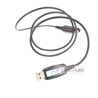 USB Programming Cable for TYT MD-2017 MD-398 GPS MD 2017 Programming Cable Compatible RT82 RT83 RT87 V-2017 Windows XP/Win7/8/10 2