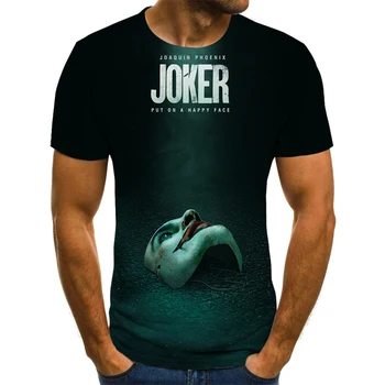 

2020, Sale Product, 3D Clown, Joker Face Printed Mens T Shirt, Men T Shirt, 3d Clown, Funny Short Sleeve T-shirts, Tops and Tees