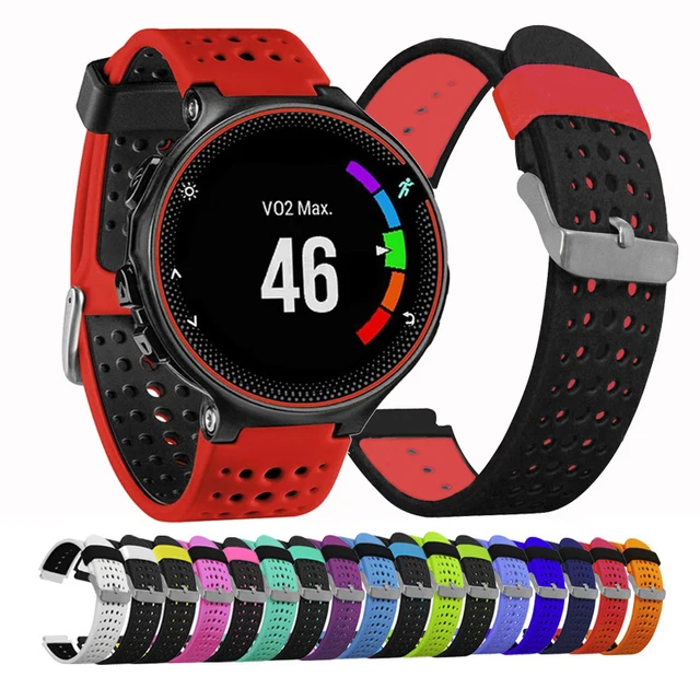 이것이 가성비다! Garmin Forerunner 시리즈에 맞춘 탁월한 실리콘 스틸 버클 스트랩 한 눈에 보기