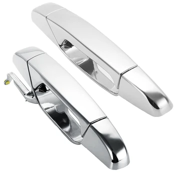 

Driver Side Rear Exterior Door Handle Chrome For Chevy Gmc Pickup Truck
