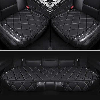 

Car Styling Seat Cover PU Leather Auto Protector Rhinestone Car Seat Cushion For Corolla Camry Rav4 Auris Prius Yalis Avensis