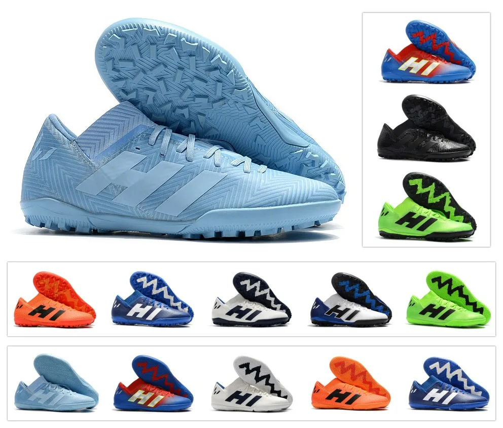 

2019 new arrival indoor soccer shoes mens soccer cleats Nemeziz Tango 18.3 IC football boots Nemeziz 18 high ankle scarpe calcio