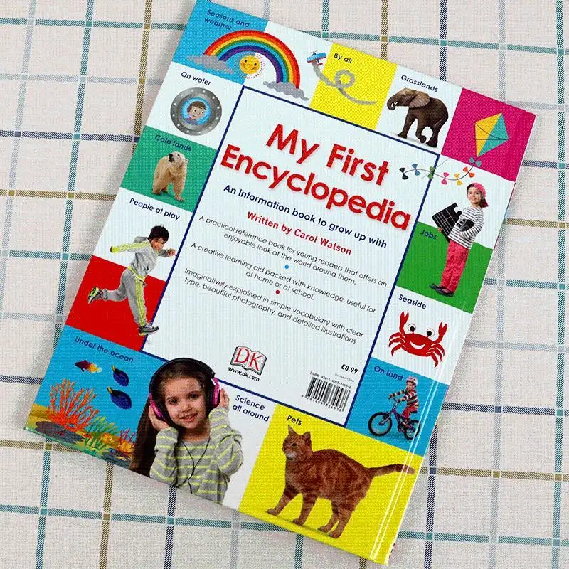 Encyclopedia　Science　DK　My　Books　Color　publishes　AliExpress　Encyclopedia　First　My　Children's　Popular　Textbook