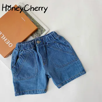 

Children's short jeans 2020 Summer Children's Denim Shorts Boys and Girls Baby Thin Shorts kids jeans