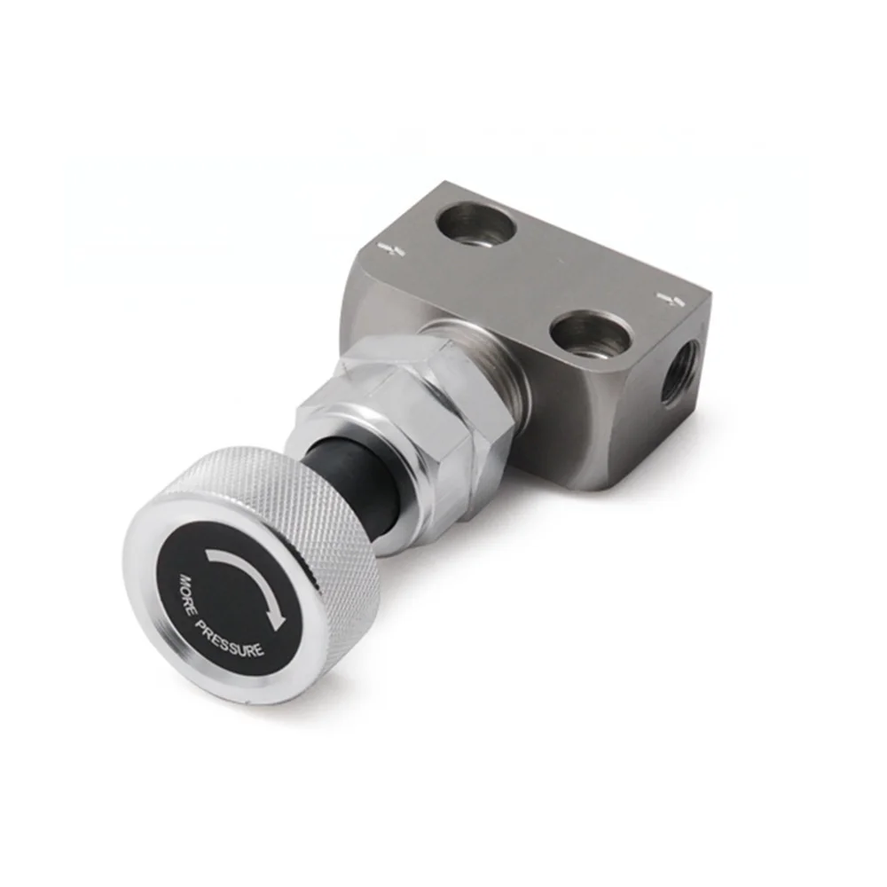 silver Brake Proportion Valve Adjustable Prop, Brake Bias Adjuster Racing Lever Type EP-BLF01