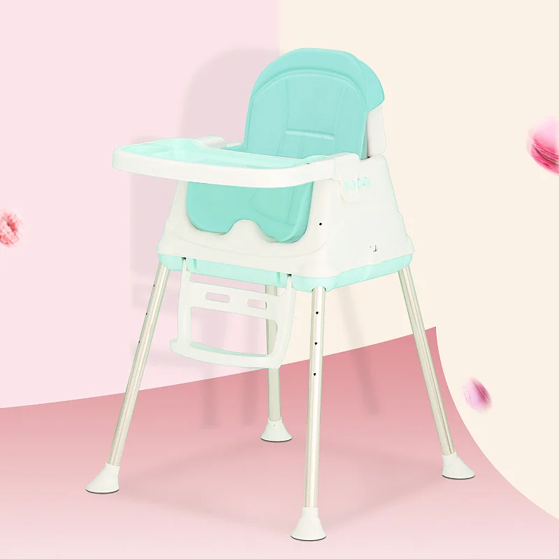 Baby Dinner High Chair Dining Table Kids Chair Children Mesa Infantil Dining Chair Portable Folding Para Bebe BB Learning Chair