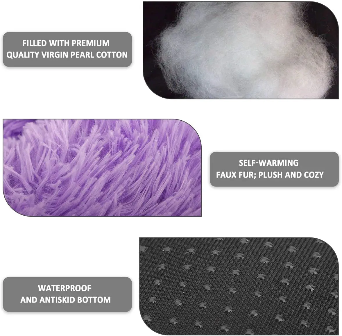 Long Plush Super Soft Dog Bed Pet Kennel Round Sleeping Bag Lounger Cat House Winter Warm Sofa Basket for Small Medium Large Dog Long Plush Super Soft Dog Bed Pet Kennel Round Sleeping Bag Lounger Cat House Winter Warm Sofa Basket for Small Medium Large Dog