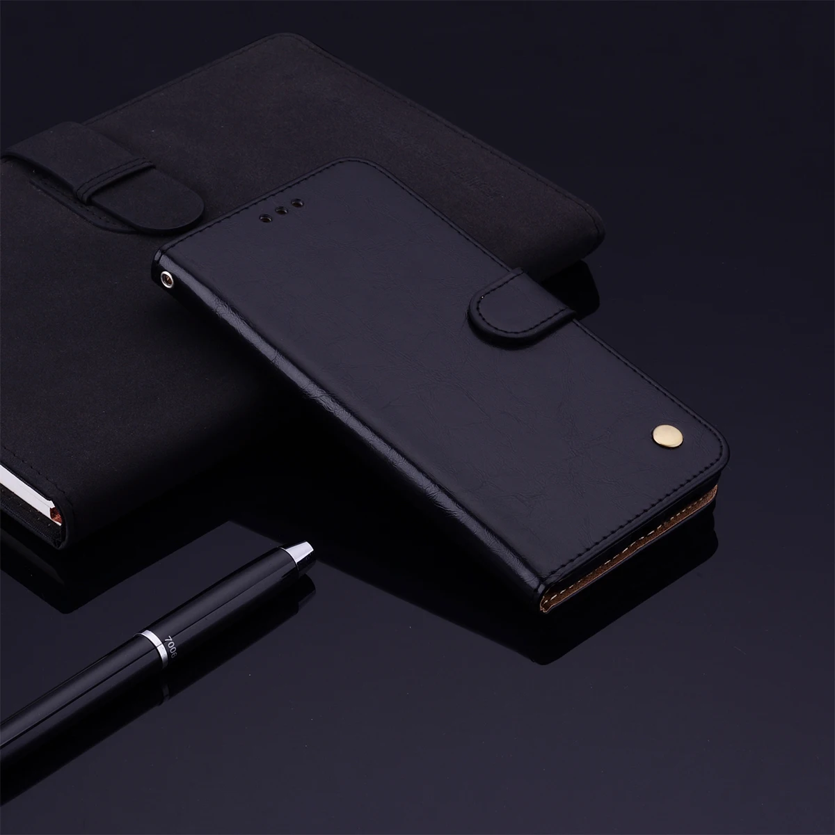Luxury Leather Wallet Phone Case Cover