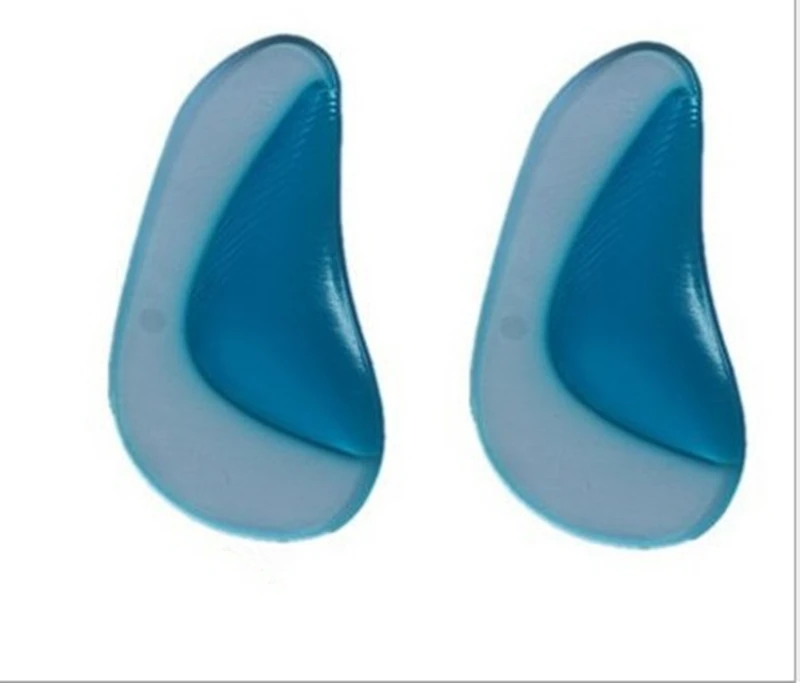 1 пара детских и взрослых силиконовых стелек для обуви ортопедические стельки для супинатора плоскостопие корректор Лидер продаж по всему миру гелевые стельки - Цвет: Blue