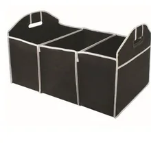 Заводская настраиваемая прочная сумка для хранения из ткани Оксфорд для хранения автомобиля Складная сумка для хранения багажника