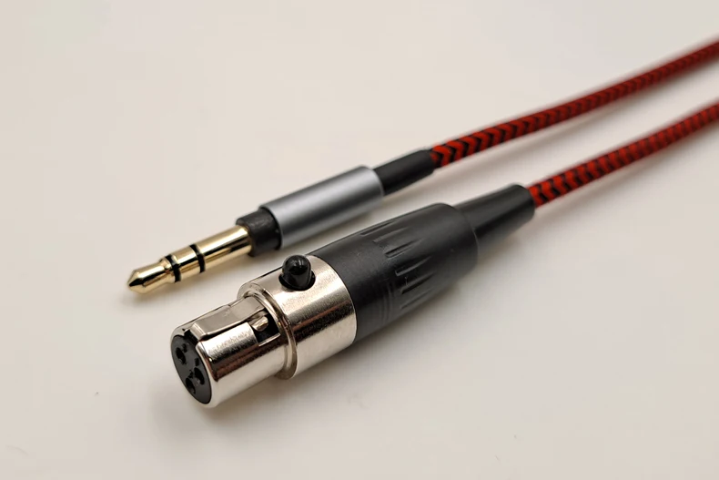 Nylon Audio Cable For Beyerdynamic DT1990 PRO DT1770 PRO DT 700 Pro X DT 900 Pro X Headphones