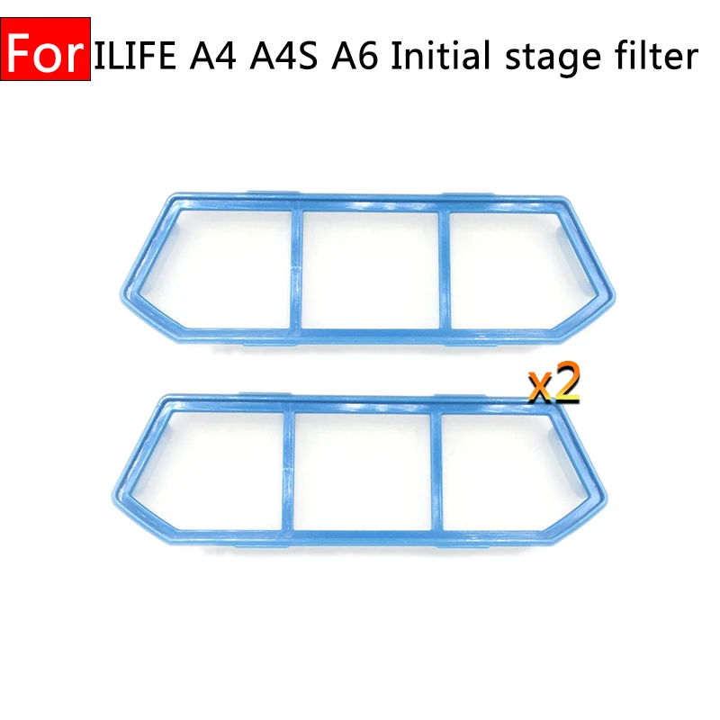 

Robot Vacuum Cleaner Home Equipment Tool For Ilife A6 A4 A4s Spare Parts Primary Filter Hepa Replaceable Household Accessories