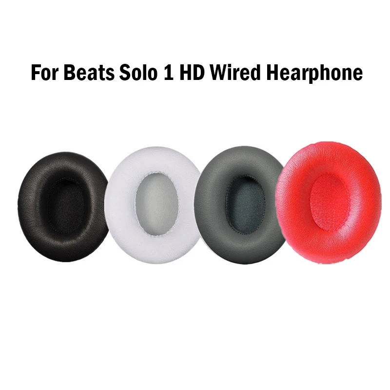 Cuscino Per Cuffie Sostitutivo Per Beats Solo 1Hd Auricolari Cablati Cuffie Per Beats Solo 1 Custodia Morbida Per Cuffie Hd