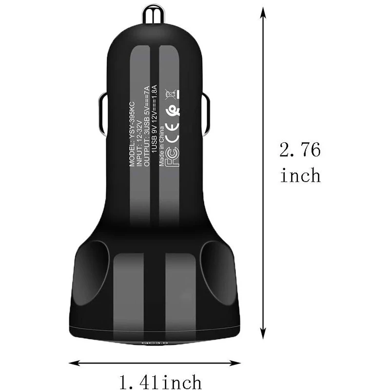 JKING USB Автомобильное зарядное устройство Quick Charge 4,0 3,0 для iPhone samsung Xiaomi быстрое зарядное устройство QC 3,0 QC 4,0 автомобильное зарядное устройство для мобильного телефона s