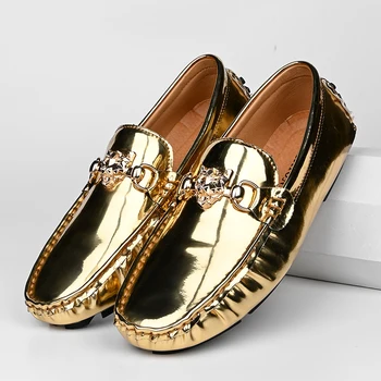 

2020 New Big Size Men Loafers Different Colors Men Slip On Casual Sneakers Non-Slip Casual Original Shoes Flats Mens Drive Shoes