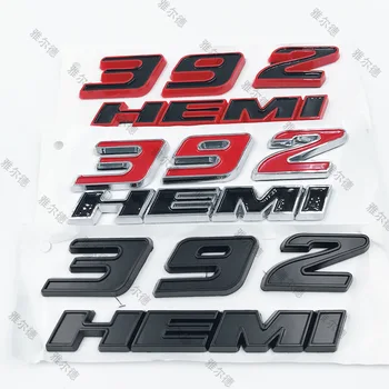 

1pcs 3D ABS 392 HEMI emblem car truck stickers decal Badge car styling for Dodge RAM 1500 2500 CHALLERGER Journey caliber