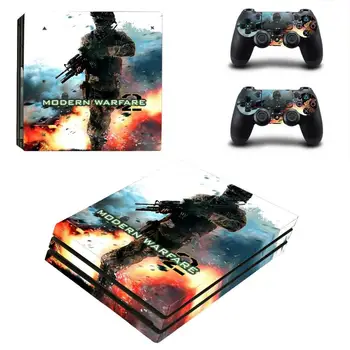 

Modern Warfare PS4 Pro Stickers Play station 4 Skin Sticker Decal For PlayStation 4 PS4 Pro Console & Controller Skins Vinyl
