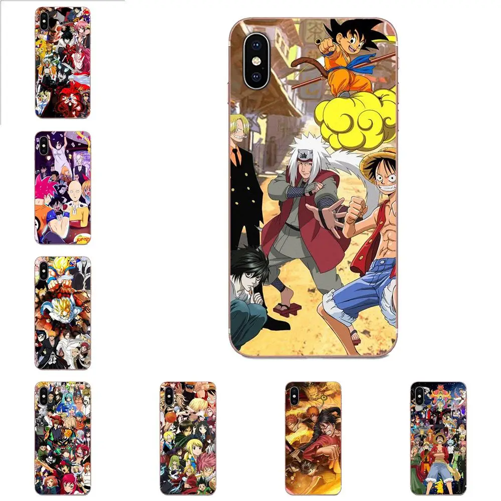 Чехол для телефона с рисунком японского аниме One Piece Dragon Ball Samsung Galaxy A51 A71 A81 A90 5G A91 A01