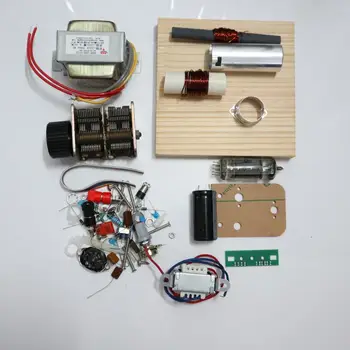 

1PCS/LOT 6P1 tube transmitter 5W tube shortwave transmitters MW Transmitter with air variable capacitance Free shipping