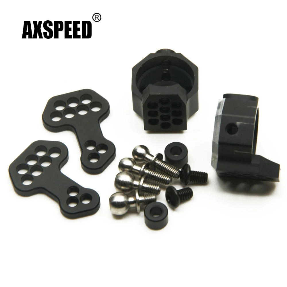 Алюминиевая передняя опорная ступица руля AXSPEED пластина для автомобиля