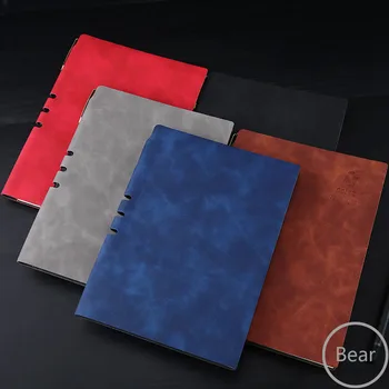 

Creative Business Notebook Yang Ba PU A5 Notepad Customized LOGO Soft Leather Travel Notebook