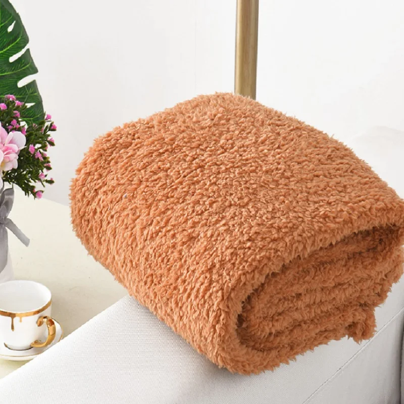 Plush Double Thicker Pet Cat Bed Blanket Kennel Mat Pet Cat Kitten Winter Keep Warm Sleep Quilt Pet Cat Christmas Gift Supplies