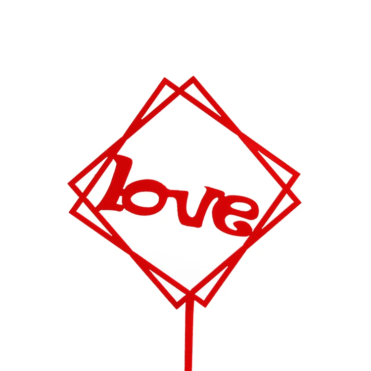 Dropship Multicolor Happy Birthday Golden Cake Topper Healthy Acrylic Unique Shape Design Cake Insert Cake Topper Birthday