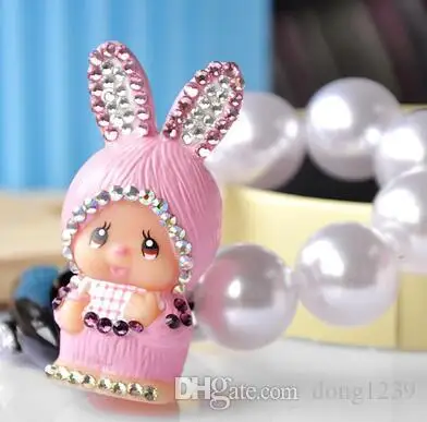 С женским розовым кроличьим жемчугом Браслет Kiki