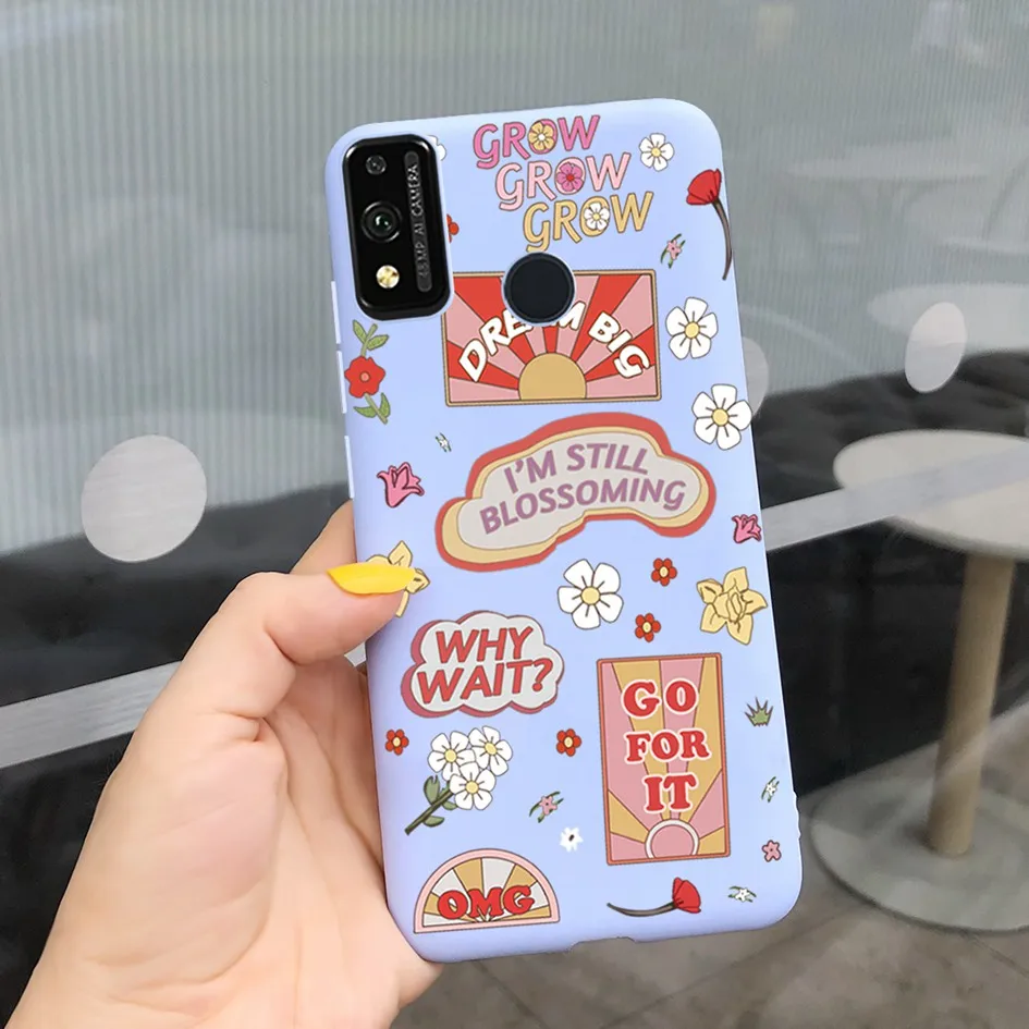 Floral Silicone Phone Case - Soft Protective Cover