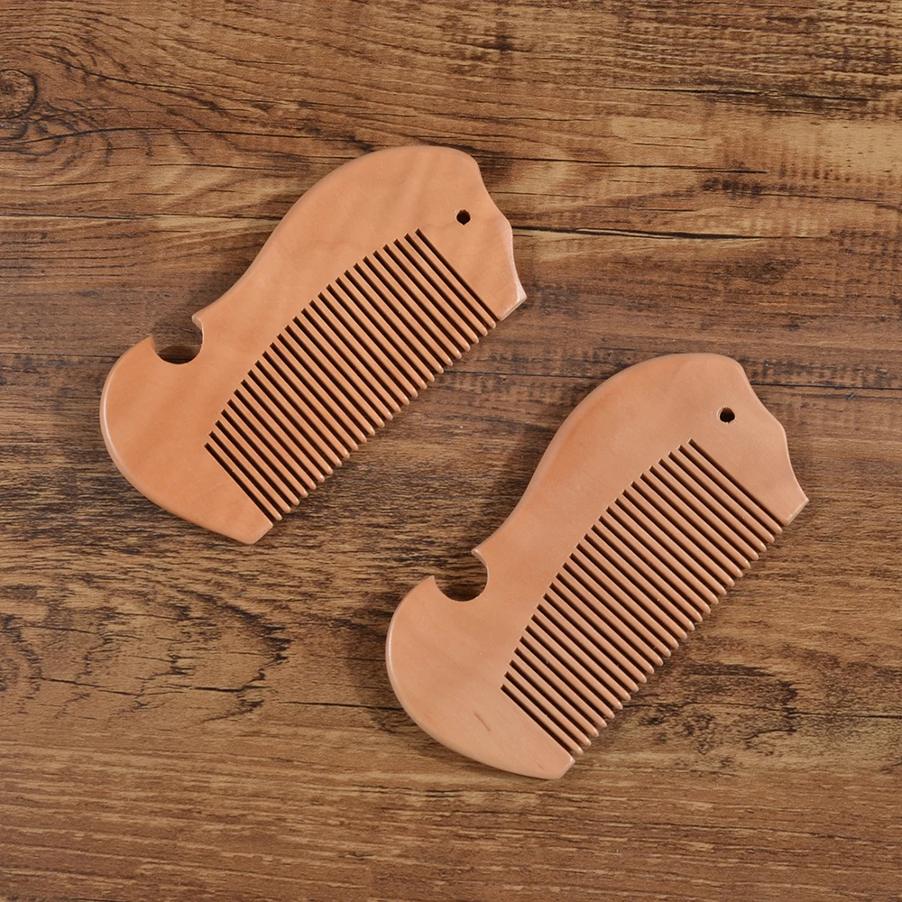 

1Pcs Eco friendly Wood Hair brush Massage Comb Close Teeth Anti-static Head Massage Hair Care Wooden Tools szczotka do wlosow