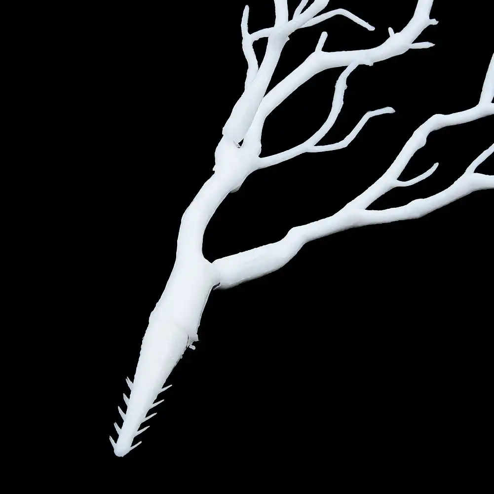 10pcs Artificial Simulation Tree Branch Stick Twig for Garden Decor-Coffee