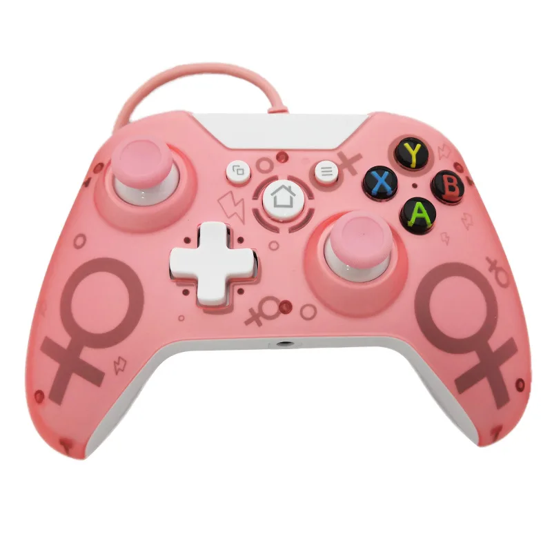 pink USB проводной геймпад для xbox One контроллер Джойстик для xbox ONE ПК игровой контроллер геймпад джойстик - Цвет: pink